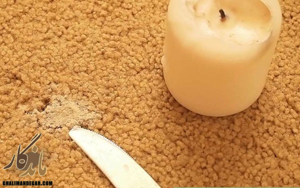 لکه برداری از روی فرش