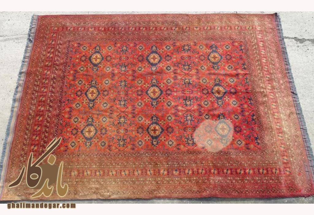 وایتکس باعث تغییر رنگ دائمی فرش می شود.