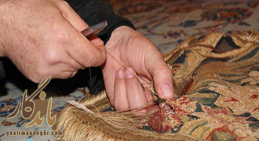  شناسایی جنس و نوع فرش در رفوگری